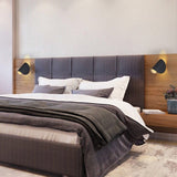 Hjemix | Eveline Moderne Geometrisk LED 4 Farge Vegglys Innendørs/Utvendig Metall