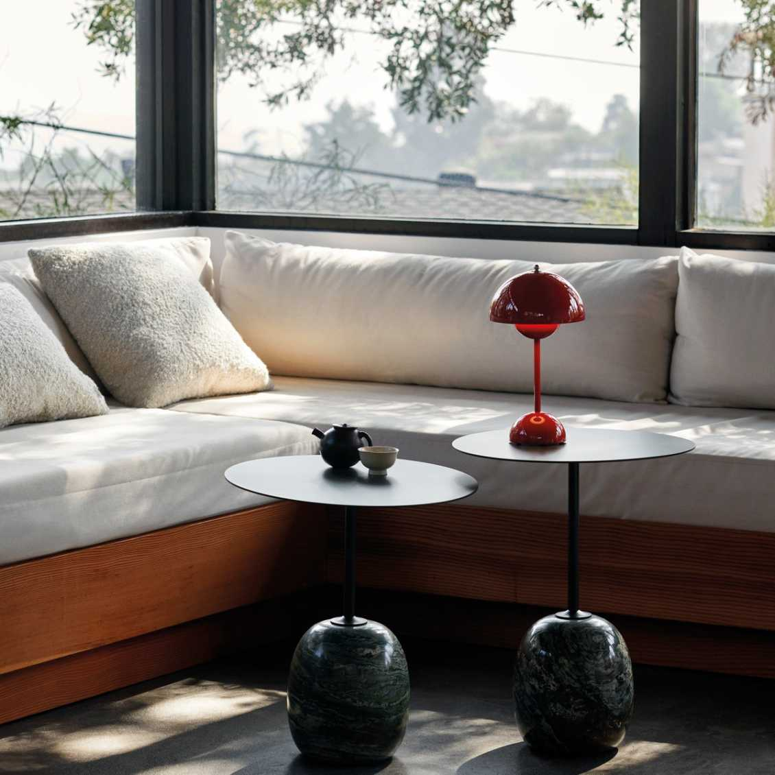 Hjemix | SolarFlare LED-bordlampe – Dimmbar stemningslys for stue og soverom | Moderne og energibesparende