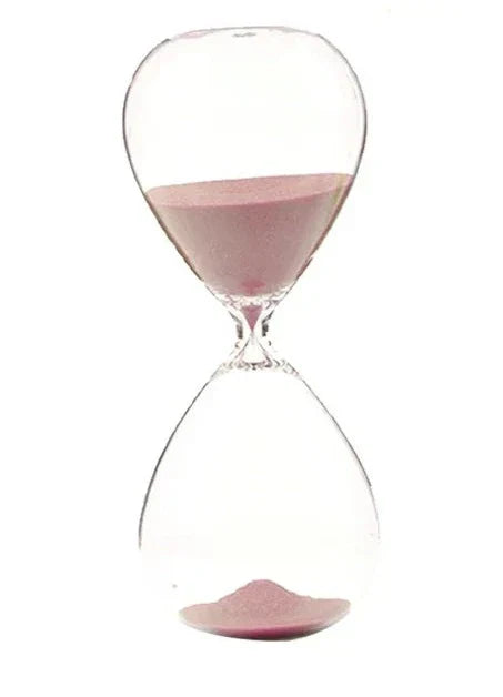 Hjemix | Kreativ transparent timeglass laget av glass