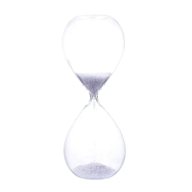 Hjemix | Kreativ transparent timeglass laget av glass