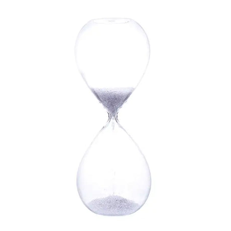Hjemix | Kreativ transparent timeglass laget av glass