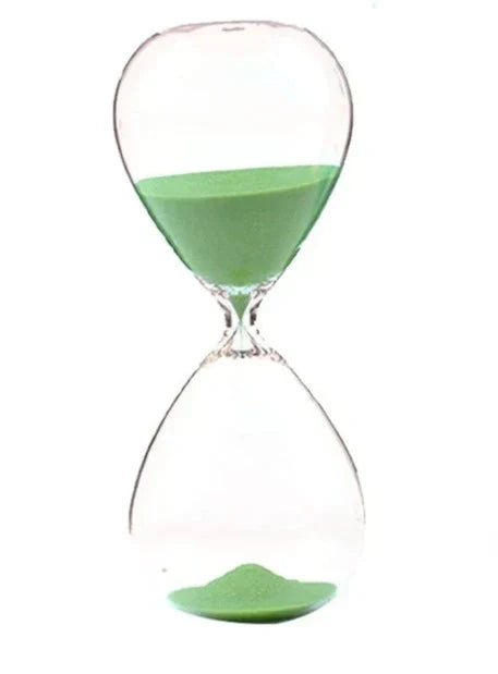 Hjemix | Kreativ transparent timeglass laget av glass