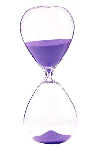 Hjemix | Kreativ transparent timeglass laget av glass