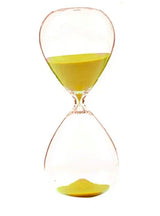 Hjemix | Kreativ transparent timeglass laget av glass