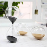 Hjemix | Kreativ transparent timeglass laget av glass