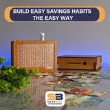 Hjemix | Tre husholdningsboks med inngravert figurer