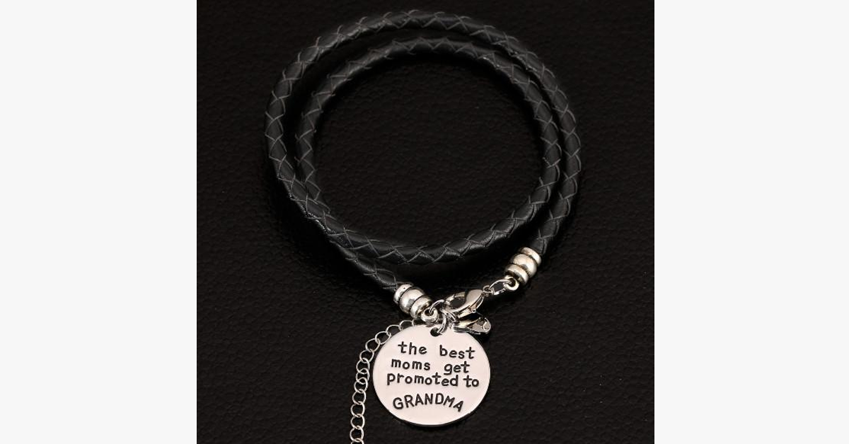 Hjemix | De beste mødrene blir forfremmet til bestemor - Håndstemplede armbånd