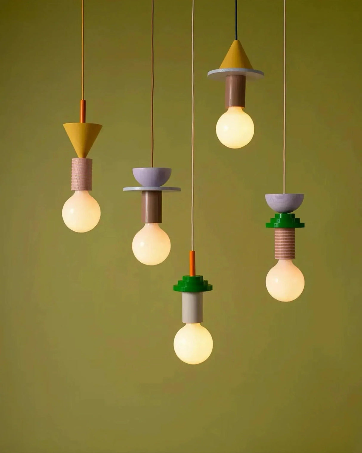 Hjemix | Chandelier i geometrisk form