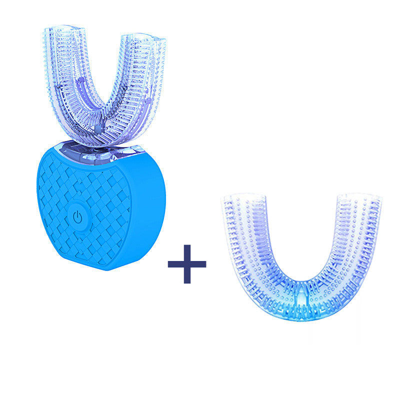 Hjemix | Tannbørste Dobbeltsidig Elektrisk Vanntett LED USB *NY