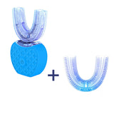 Hjemix | Tannbørste Dobbeltsidig Elektrisk Vanntett LED USB *NY