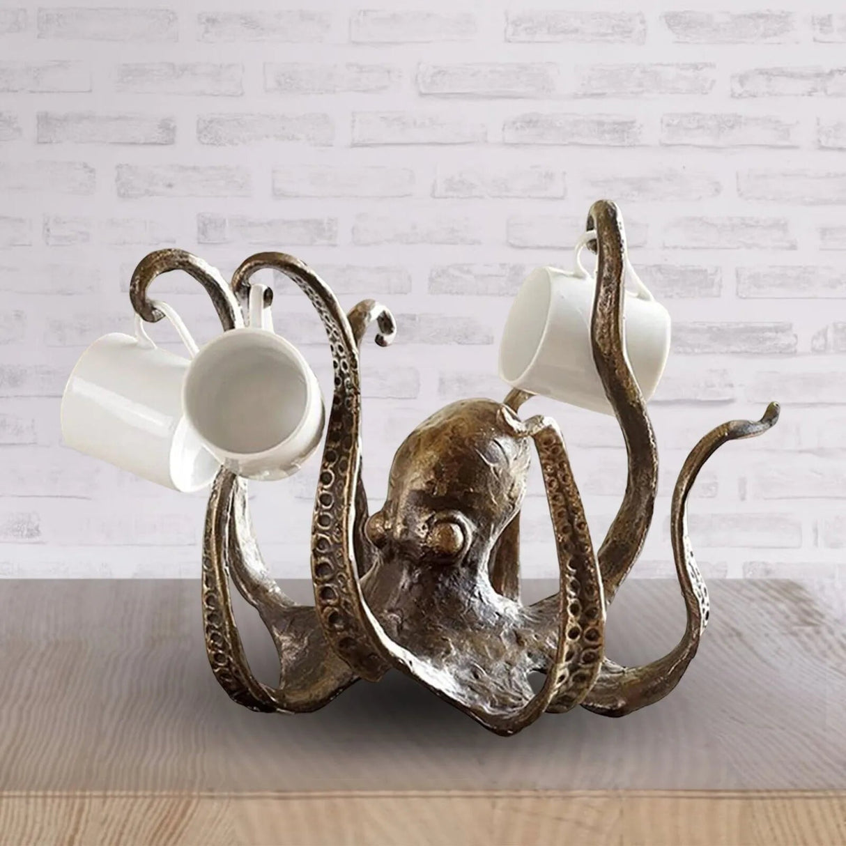 Hjemix | Octopus Koppholder Borddekorasjonsstatue
