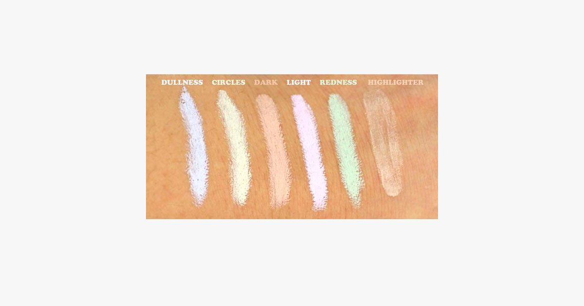 Hjemix | Krem Base Imperfekt Concealer og Fargekorrigering – Gir Deg et Uten Feil Utseende