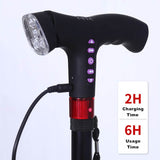 Hjemix | Smart Gåstokk Med Automatisk Alarm Når Eldre Faller Nede