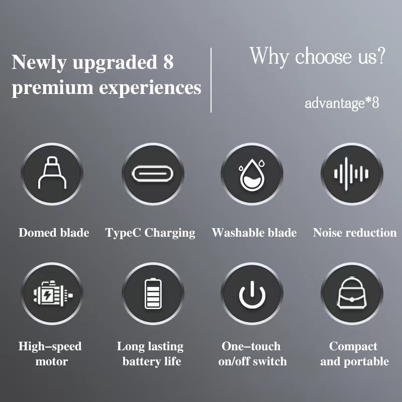 Hjemix | Bærbar nesehårtrimmer