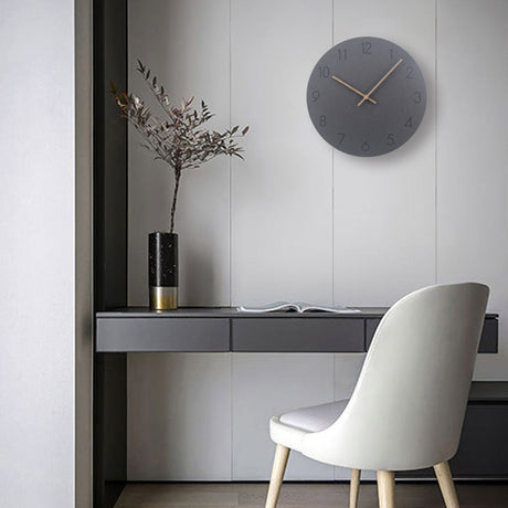 Hjemix | Nordisk Minimalistisk Enkel Veggklokke 29cm