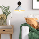 Hjemix | Hvit industriell vintage vegglampe