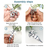 Hjemix | Rustfritt Stål Gravitasjons Kastekrok