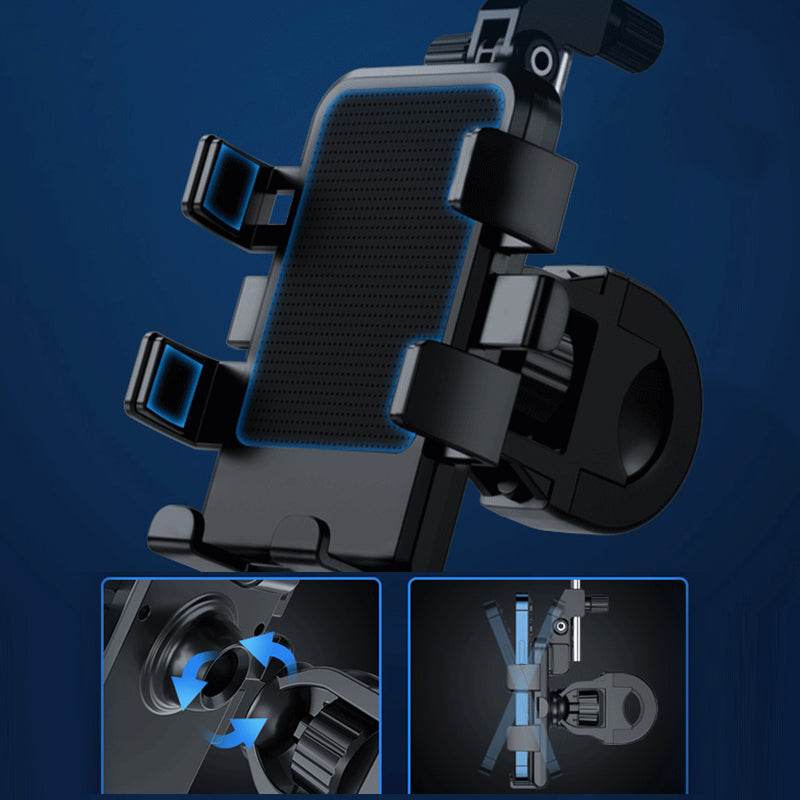 Hjemix | Motorsykkel Telefonholder med Paraply