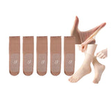 Hjemix | Vår Sommer Usynlige Non-Slip Krystall Silke Sokker