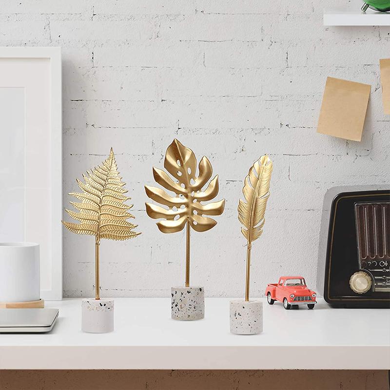 Hjemix | Gyldne Blader Ornamenter