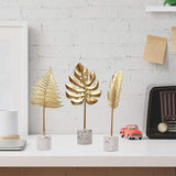 Hjemix | Gyldne Blader Ornamenter