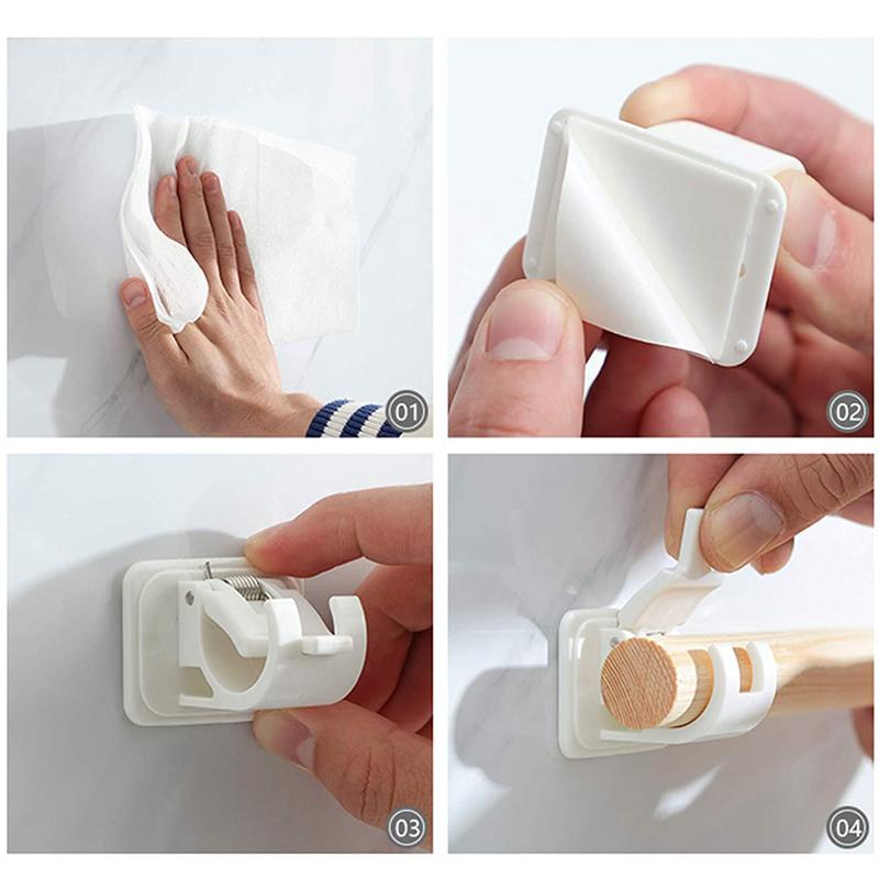 Hjemix | Nail-fri justerbar stangholder