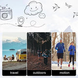 Hjemix | Sport Hip Bag Justerbar med Glidelåslommer