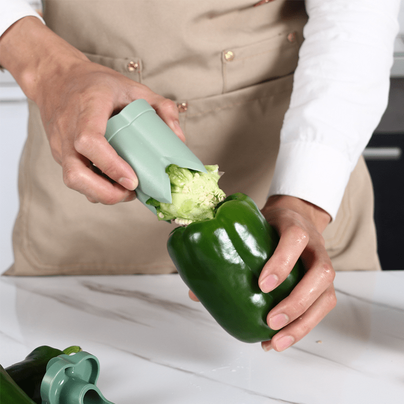 Hjemix | 2-i-1 Frukt Paprika Kjerneuttrekker