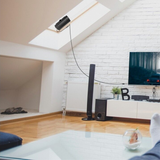 Hjemix | HDTV 4K Digitalantenne for innendørs bruk | Stort rekkevidde 600 miles