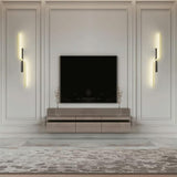 Hjemix | Linjer Kreativ LED Moderne Minimalistisk Vegglampe Dekorative Vegglamper Belysning