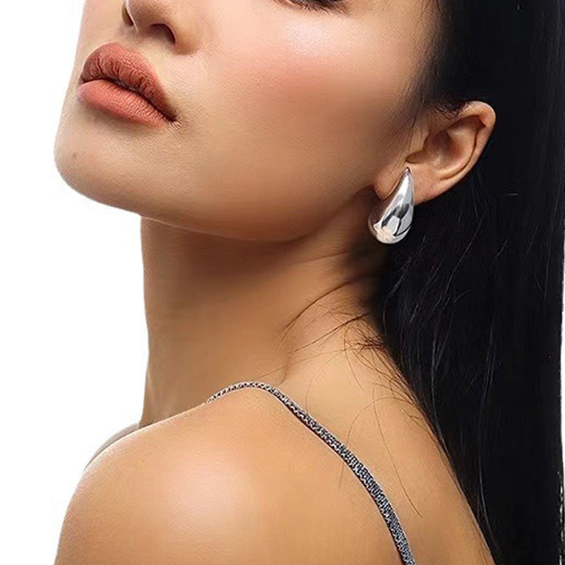 Hjemix | Enkle Vanndråpe Øredobber