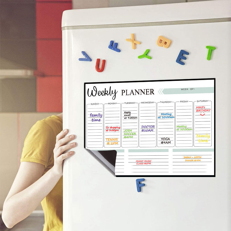 Hjemix | Kjøleskaps magnet kalender klistremerke