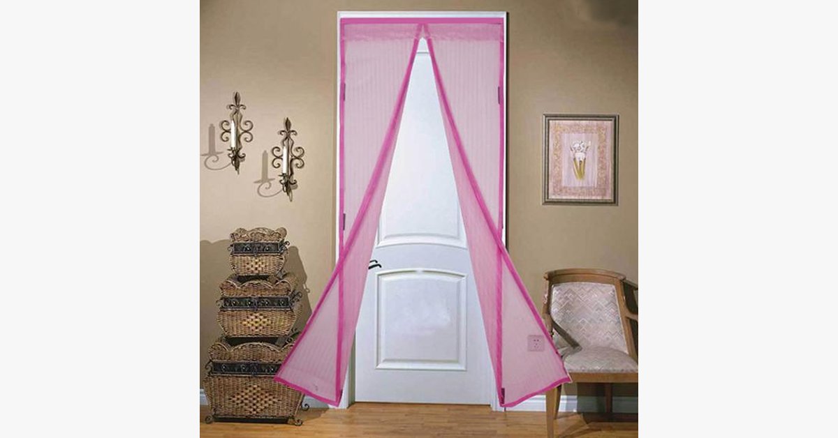 Hjemix | Magnetisk Mesh Insektbeskyttelsesdør - Din ultimate beskyttelse mot insekter denne sommeren!