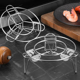 Hjemix | Rustfritt stål 304 dampristerstativ