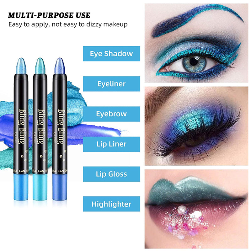 Hjemix | 15 Farge Highlighter Øyeskygge Stick