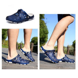 Hjemix | Herres Strand Sandaler Pustende Mesh Strand Slippers