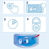 Hjemix | To-farget konsentrert toalett rengjøringsblokk