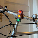 Hjemix | USB-oppladbart tre-farget sykkellys