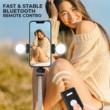 Hjemix | Ny 6 i 1 Bluetooth Selfie Stang