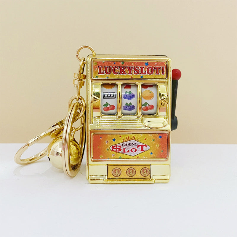 Hjemix | Nøkkelring designet som en spilleautomat