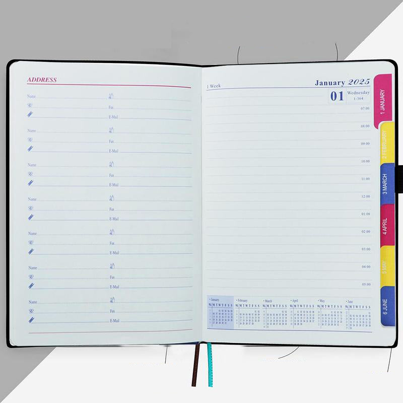 Hjemix | 2025 En Dag En Side Daglig Planlegger – Din Ultimative Gavekalender