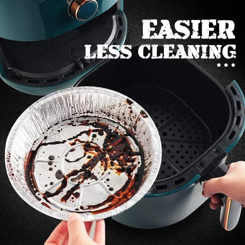 Hjemix | Gjenbrukbare aluminiumsfolie air fryer-linere
