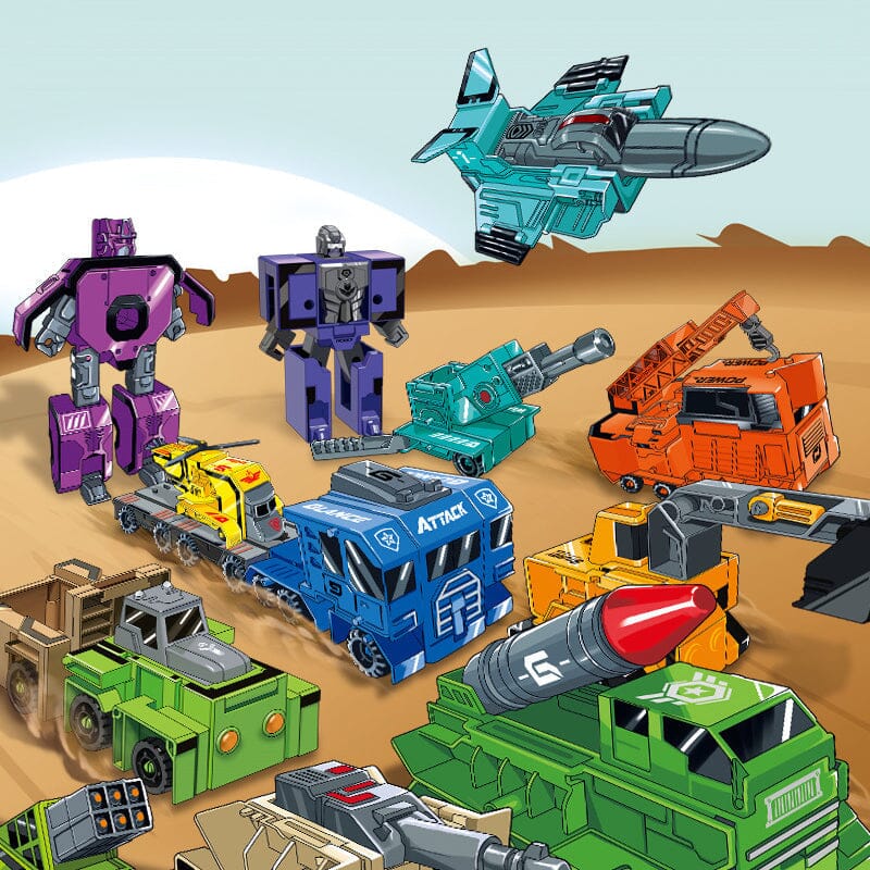 Hjemix | Toy Deformation Number Transformer for Kids