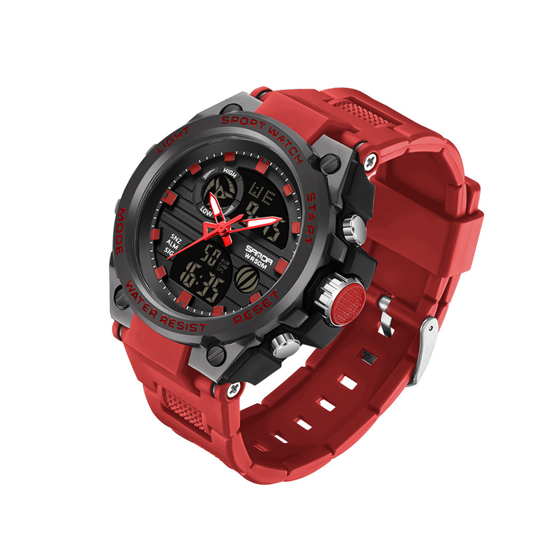 Hjemix | Menns dobbel funksjon vanntett lysende klokke