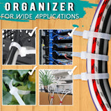 Hjemix | Gjenbrukbare Kabelbånd (100PCS)