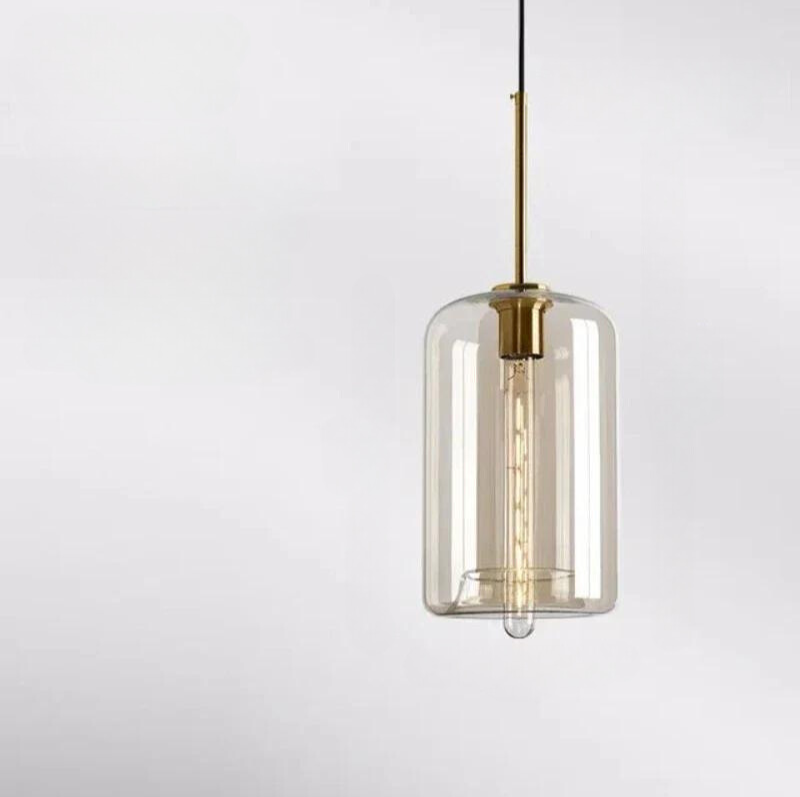 Hjemix | NordicGlas - Moderne skandinavisk glasspendellampe for spisestue og stue