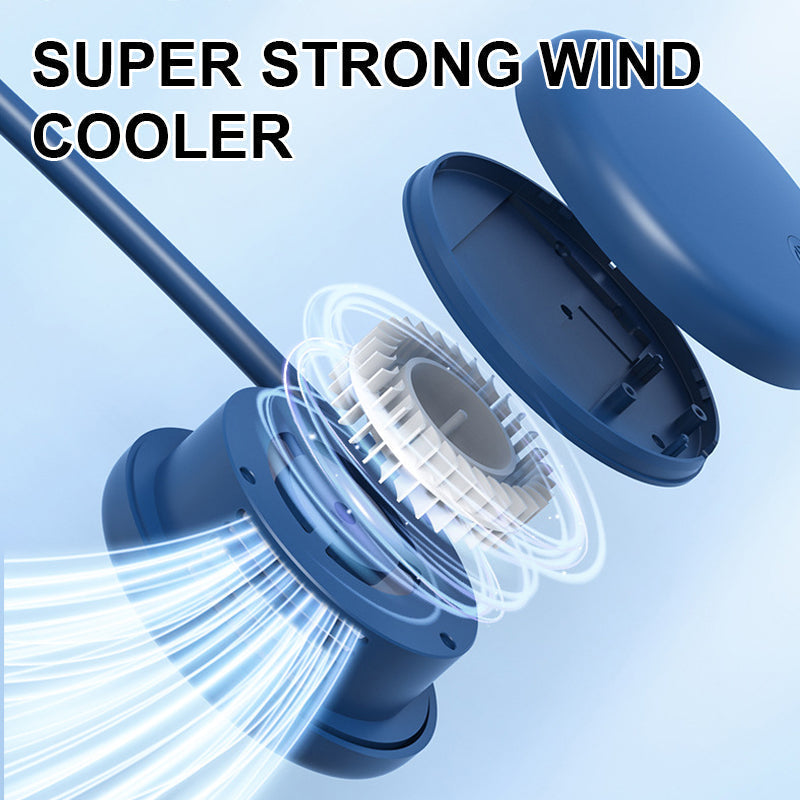 Hjemix | Sammenleggbar USB Mini Bærbar Nakkevifte