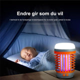 Hjemix | Og Insektdreperlampe For Innendørs Og Utendørs Camping