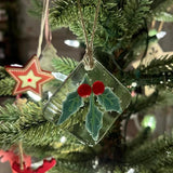 Hjemix | Smeltet Glass Juletre pynt