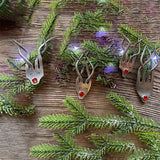 Hjemix | Morsom Gaffel Reinsdyr Ornament
